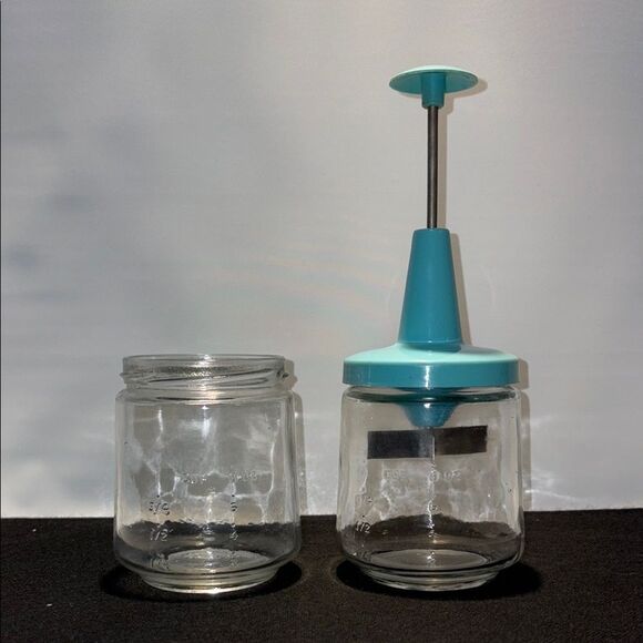 Vintage glass food chopper - Picture 1 of 10
